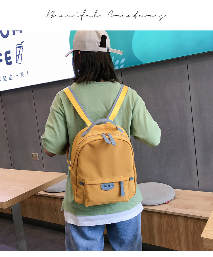 Fashionable All-Match Women Bag Casual Small Oxford Backpack Women's 2019 Summer Korean New Fashion Large Capacity Fashionable All-Match Women Bag Casual Small Oxford Backpack Women's 2019 Summer Korean New Fashion Large Capacity