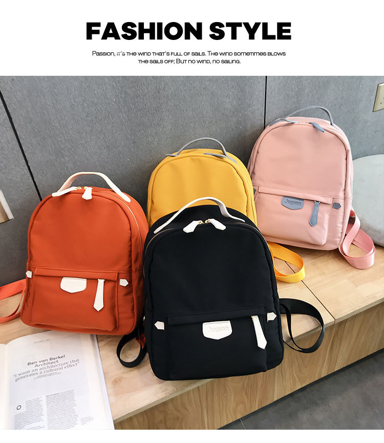 Fashionable All-Match Women Bag Casual Small Oxford Backpack Women's 2019 Summer Korean New Fashion Large Capacity Fashionable All-Match Women Bag Casual Small Oxford Backpack Women's 2019 Summer Korean New Fashion Large Capacity