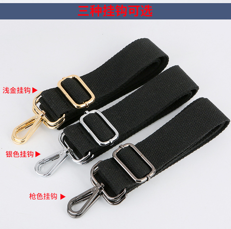 Cotton Tape Adjustable Men's and Women's Handbags Strap Shoulder Crossbody Long Shoulder Strap Women Bag Accessories