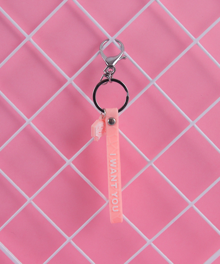 Factory Direct Sales PVC Cut Surface Leather Rope Keychain Pendant Women Bag Accessories Car Ornament Ornaments Ornament Keychain Factory Direct Sales PVC Cut Surface Leather Rope Keychain Pendant Women Bag Accessories Car Ornament Ornaments Ornament Keychain