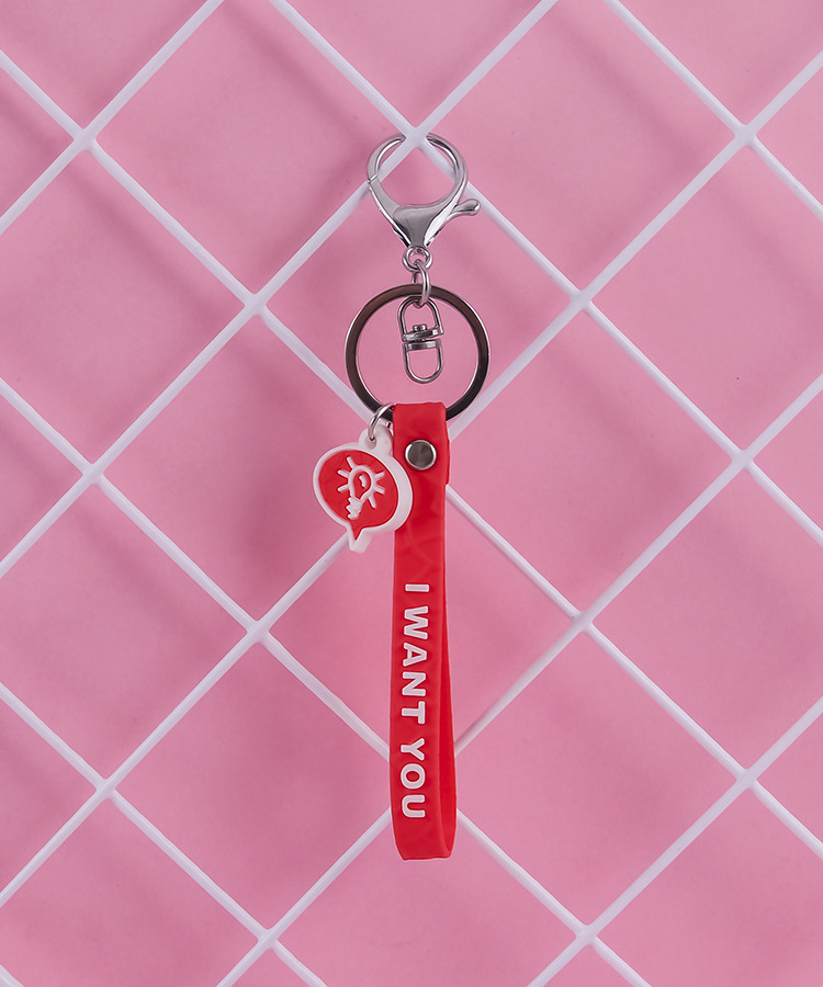 Factory Direct Sales PVC Cut Surface Leather Rope Keychain Pendant Women Bag Accessories Car Ornament Ornaments Ornament Keychain Factory Direct Sales PVC Cut Surface Leather Rope Keychain Pendant Women Bag Accessories Car Ornament Ornaments Ornament Keychain