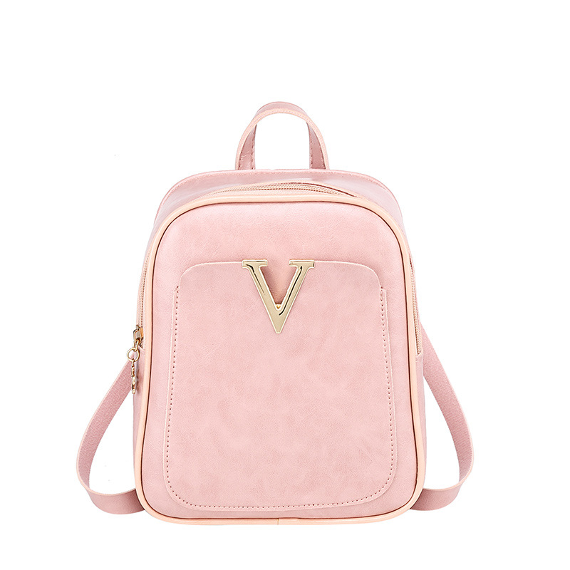Small Bookbag 2021 Korean Women Bag Street Trendy Small Backpack Handbag Shoulder Messenger Bag Pu Oily Leather Small Bag