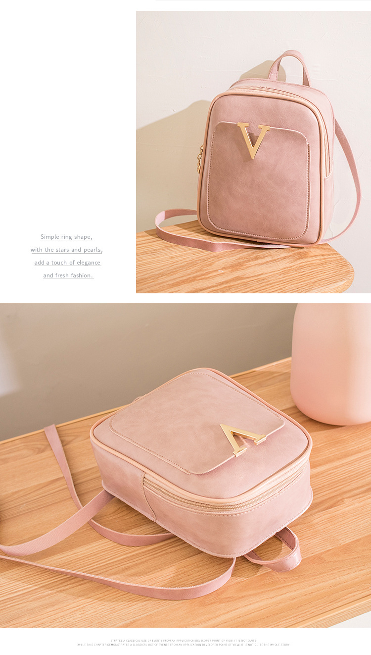 Small Bookbag 2021 Korean Women Bag Street Trendy Small Backpack Handbag Shoulder Messenger Bag Pu Oily Leather Small Bag Small Bookbag 2021 Korean Women Bag Street Trendy Small Backpack Handbag Shoulder Messenger Bag Pu Oily Leather Small Bag