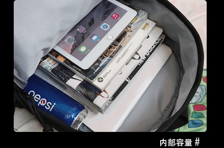 Vintage Canvas Backpack Student Schoolbag Large Capacity Solid Color Multi-Pocket Backpack Vintage Style Korean Hipster Women Bag Vintage Canvas Backpack Student Schoolbag Large Capacity Solid Color Multi-Pocket Backpack Vintage Style Korean Hipster Women Bag