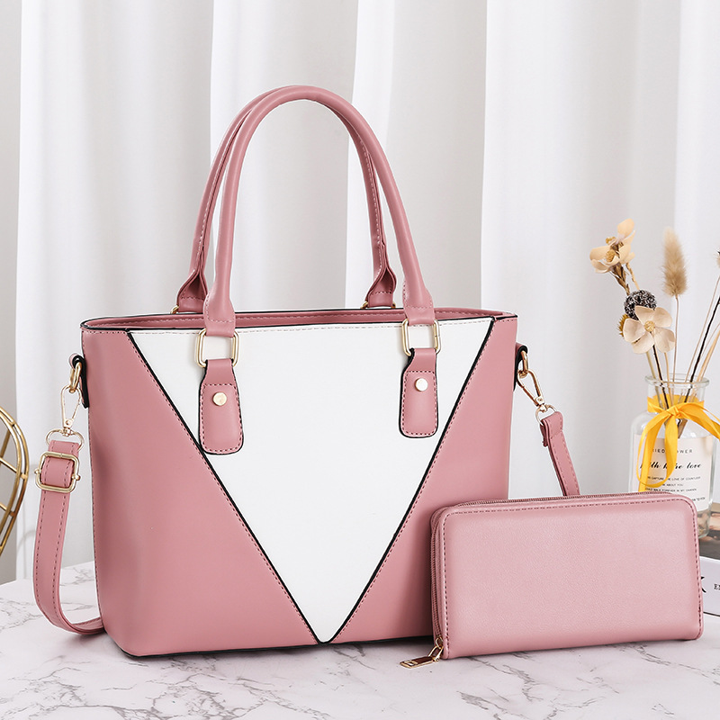 Trendy Bags Women&#039;s 2021 New Fashion Korean Women Bag Color Matching Contrast Color Small Square Bag Shoulder Messenger Bag