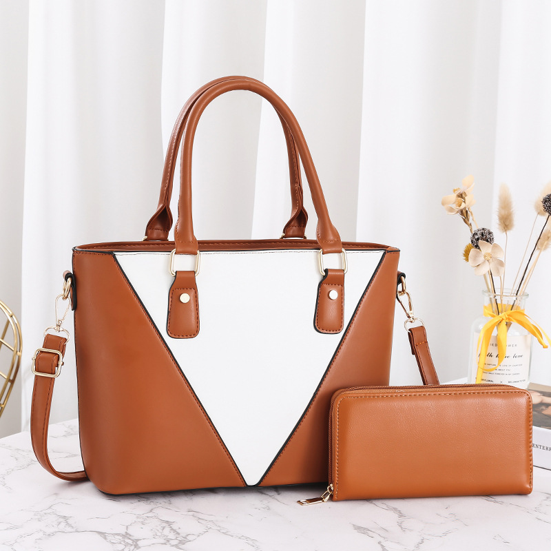 Trendy Bags Women&#039;s 2021 New Fashion Korean Women Bag Color Matching Contrast Color Small Square Bag Shoulder Messenger Bag