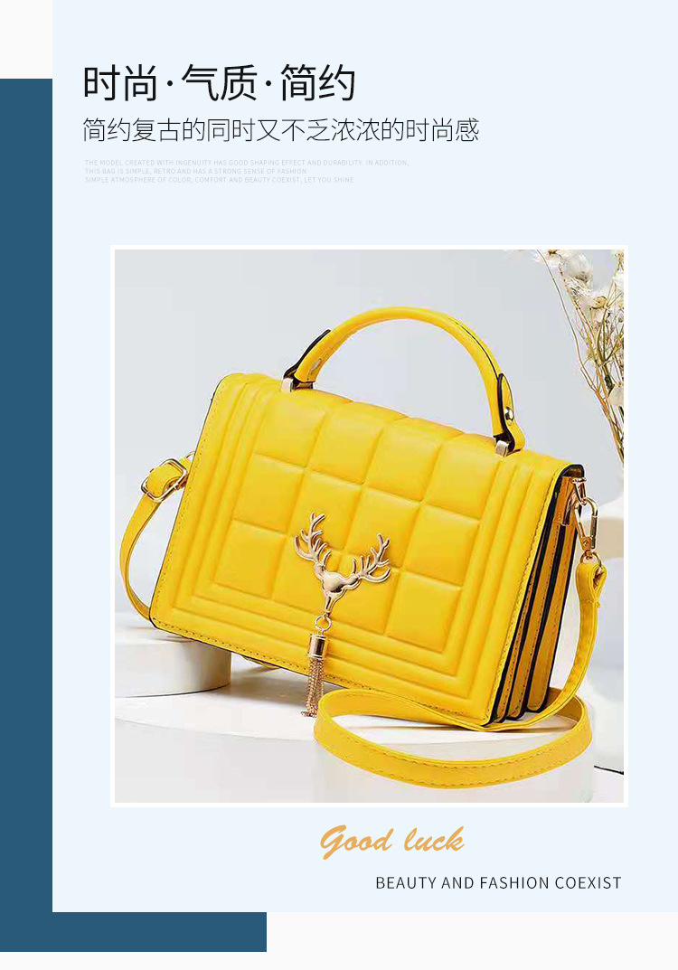 Women's Fashion Trendy New Korean Style Messenger Bag Shoulder Bag Casual Fashion Crossbody Women Bag Portable
