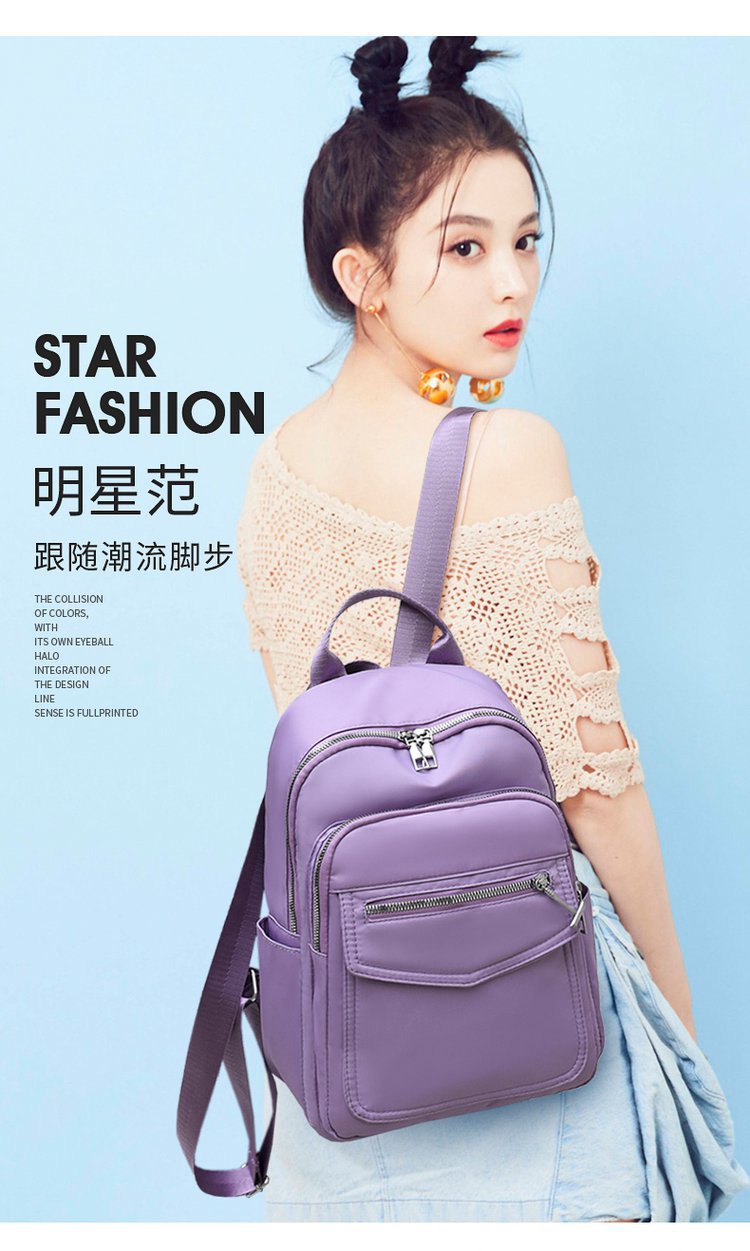 Foreign Trade New Fashion European and American Style Shoulder Candy Color Tao 1688 Supply Casual College Style Women Bag Lightweight Breathable Wholesale