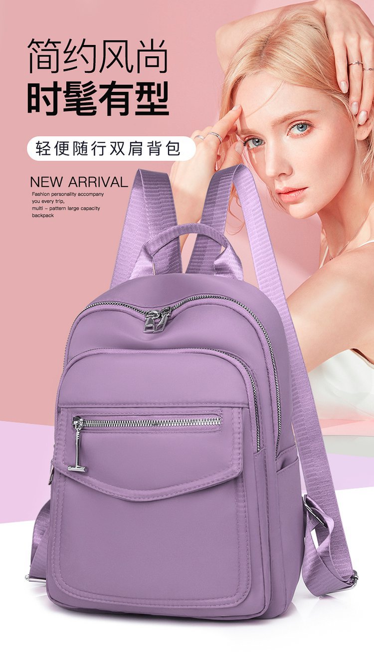 Foreign Trade New Fashion European and American Style Shoulder Candy Color Tao 1688 Supply Casual College Style Women Bag Lightweight Breathable Wholesale