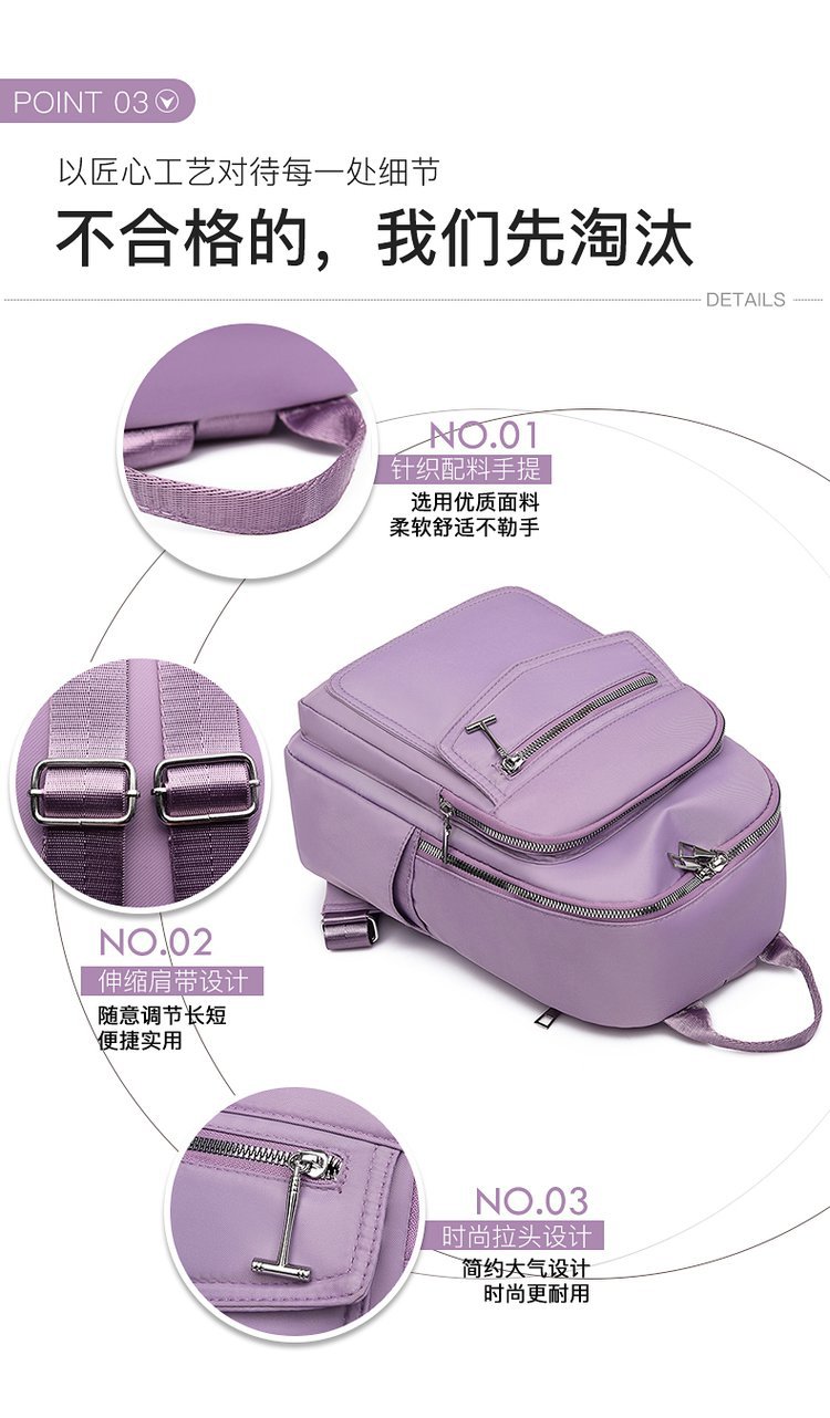 Foreign Trade New Fashion European and American Style Shoulder Candy Color Tao 1688 Supply Casual College Style Women Bag Lightweight Breathable Wholesale