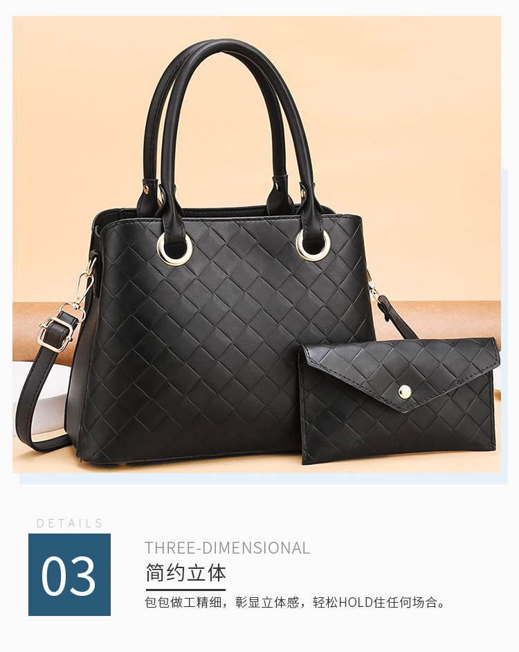 2021 New Large Capacity Shoulder Bag Handbag Messenger Bag Fashion Minimalist Women Bag Factory Direct Supply Bag