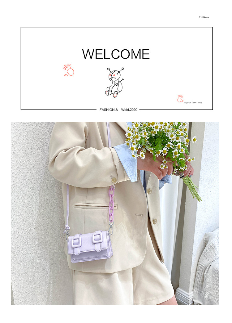 2020 Spring Summer Trendy Small Bag Mini Fashion Cambridge Bag Shoulder Bag Crossbody Bag Candy Color Women Bag Trendy Bag