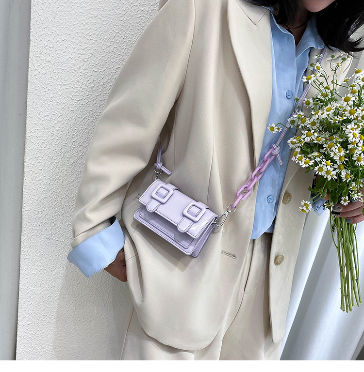 2020 Spring Summer Trendy Small Bag Mini Fashion Cambridge Bag Shoulder Bag Crossbody Bag Candy Color Women Bag Trendy Bag
