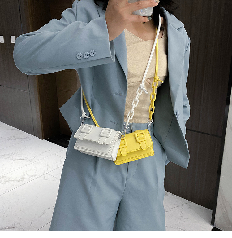 2020 Spring Summer Trendy Small Bag Mini Fashion Cambridge Bag Shoulder Bag Crossbody Bag Candy Color Women Bag Trendy Bag