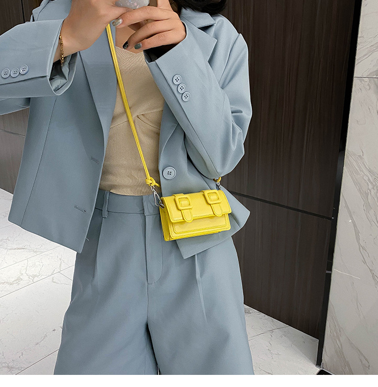 2020 Spring Summer Trendy Small Bag Mini Fashion Cambridge Bag Shoulder Bag Crossbody Bag Candy Color Women Bag Trendy Bag