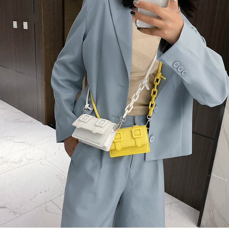 2020 Spring Summer Trendy Small Bag Mini Fashion Cambridge Bag Shoulder Bag Crossbody Bag Candy Color Women Bag Trendy Bag