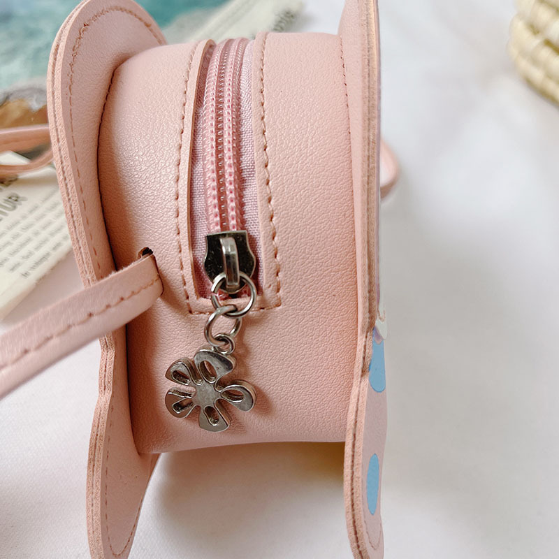 Korean Style 2021 Summer New Children&#039;s Bags Candy Color Pu Shoulder Crossbody Cartoon Small Spaceship Accessory Bag Coin Purse
