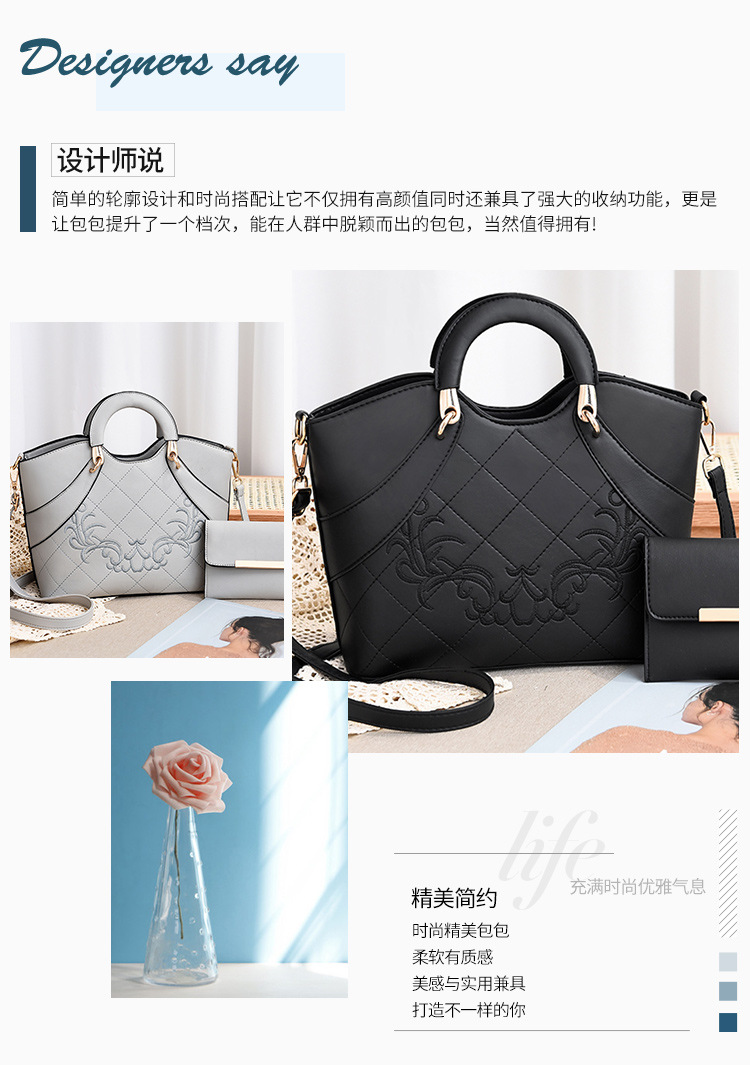 Women's Korean-Style Fashionable Small Square Bag Simple Casual Shoulder Women Bag Portable Messenger Bag Urban Women's Bag Fashion