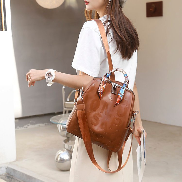 Foreign Trade Wholesale Spring and Autumn New Fashion Dual-Use Sling/Backpack 2021 Korean Partysu Women Bag One Piece Dropshipping