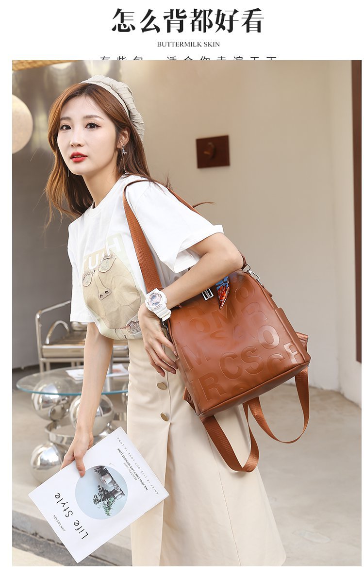 Foreign Trade Wholesale Spring and Autumn New Fashion Dual-Use Sling/Backpack 2021 Korean Partysu Women Bag One Piece Dropshipping Foreign Trade Wholesale Spring and Autumn New Fashion Dual-Use Sling/Backpack 2021 Korean Partysu Women Bag One Piece Dropshipping