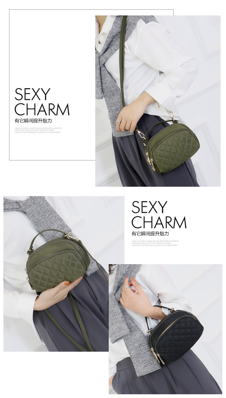 Bag Women's Plaid Nylon Cloth Shoulder Crossbody Small Bag Waterproof Lightweight Tote Coin Purse Solid Color Bag Women's Plaid Nylon Cloth Shoulder Crossbody Small Bag Waterproof Lightweight Tote Coin Purse Solid Color