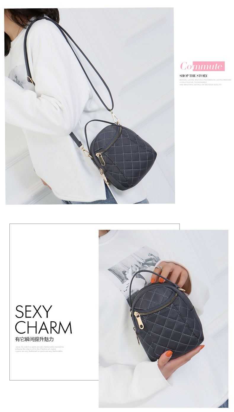 Bag Women's Plaid Nylon Cloth Shoulder Crossbody Small Bag Waterproof Lightweight Tote Coin Purse Solid Color Bag Women's Plaid Nylon Cloth Shoulder Crossbody Small Bag Waterproof Lightweight Tote Coin Purse Solid Color