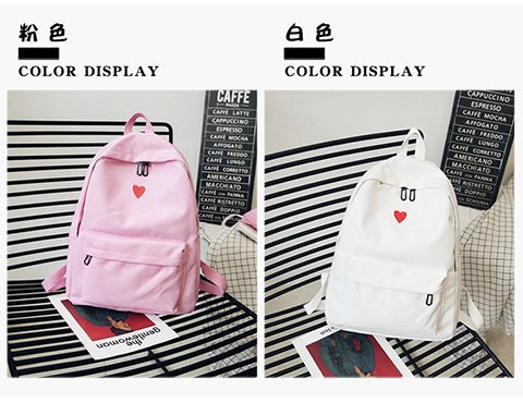 Japan and South Korea Cute Schoolbag Two-Piece Set Coin Purse Mobile Phone Stationery Storage Bag Japan and South Korea Cute Schoolbag Two-Piece Set Coin Purse Mobile Phone Stationery Storage Bag