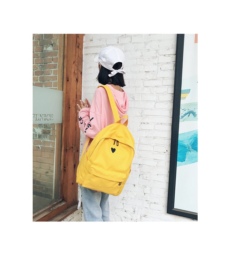Japan and South Korea Cute Schoolbag Two-Piece Set Coin Purse Mobile Phone Stationery Storage Bag Japan and South Korea Cute Schoolbag Two-Piece Set Coin Purse Mobile Phone Stationery Storage Bag