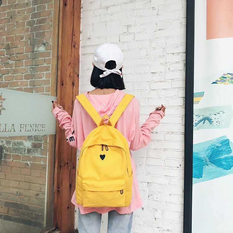 Japan and South Korea Cute Schoolbag Two-Piece Set Coin Purse Mobile Phone Stationery Storage Bag Japan and South Korea Cute Schoolbag Two-Piece Set Coin Purse Mobile Phone Stationery Storage Bag