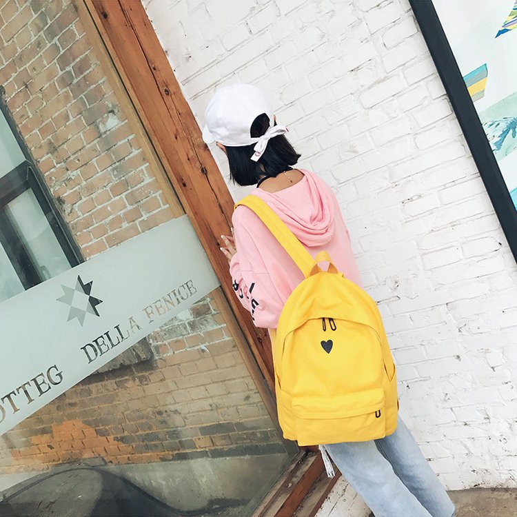 Japan and South Korea Cute Schoolbag Two-Piece Set Coin Purse Mobile Phone Stationery Storage Bag Japan and South Korea Cute Schoolbag Two-Piece Set Coin Purse Mobile Phone Stationery Storage Bag