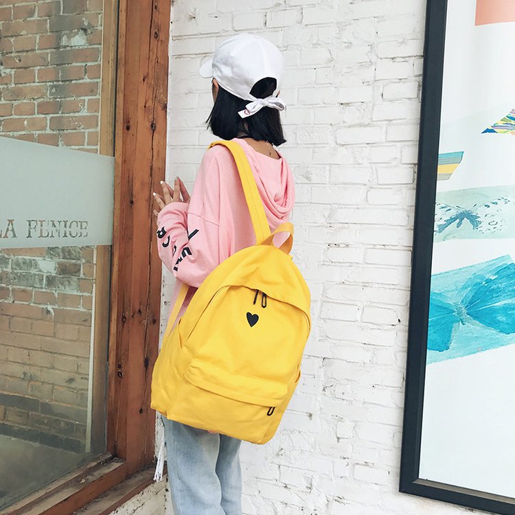 Japan and South Korea Cute Schoolbag Two-Piece Set Coin Purse Mobile Phone Stationery Storage Bag Japan and South Korea Cute Schoolbag Two-Piece Set Coin Purse Mobile Phone Stationery Storage Bag