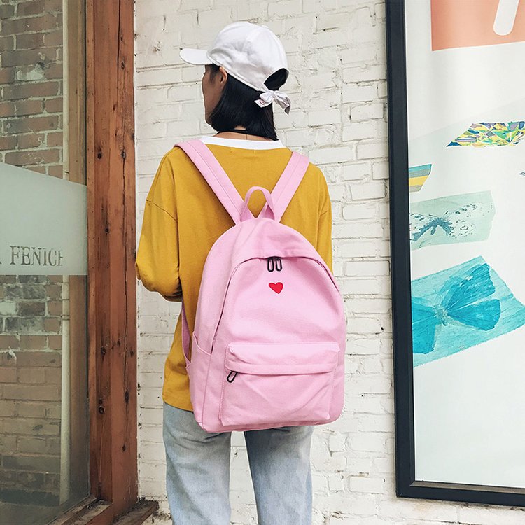 Japan and South Korea Cute Schoolbag Two-Piece Set Coin Purse Mobile Phone Stationery Storage Bag Japan and South Korea Cute Schoolbag Two-Piece Set Coin Purse Mobile Phone Stationery Storage Bag