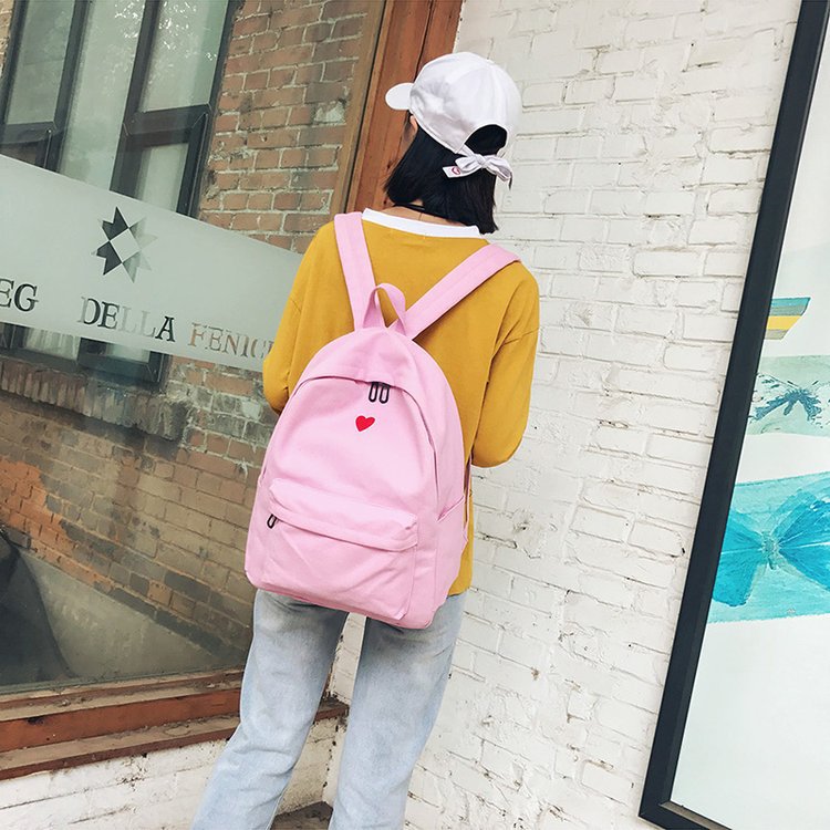 Japan and South Korea Cute Schoolbag Two-Piece Set Coin Purse Mobile Phone Stationery Storage Bag Japan and South Korea Cute Schoolbag Two-Piece Set Coin Purse Mobile Phone Stationery Storage Bag