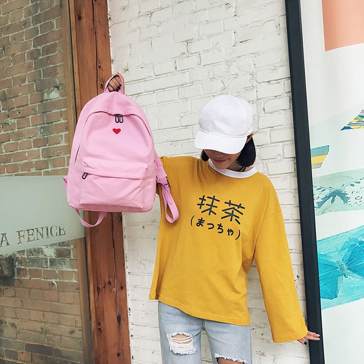 Japan and South Korea Cute Schoolbag Two-Piece Set Coin Purse Mobile Phone Stationery Storage Bag Japan and South Korea Cute Schoolbag Two-Piece Set Coin Purse Mobile Phone Stationery Storage Bag