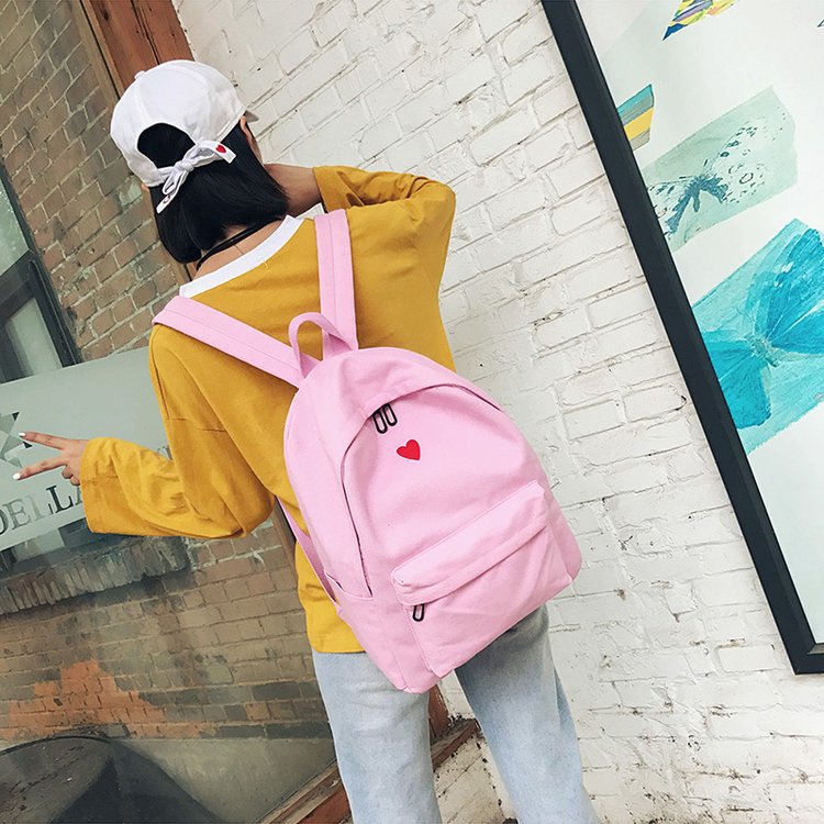 Japan and South Korea Cute Schoolbag Two-Piece Set Coin Purse Mobile Phone Stationery Storage Bag Japan and South Korea Cute Schoolbag Two-Piece Set Coin Purse Mobile Phone Stationery Storage Bag