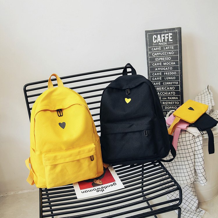 Japan and South Korea Cute Schoolbag Two-Piece Set Coin Purse Mobile Phone Stationery Storage Bag Japan and South Korea Cute Schoolbag Two-Piece Set Coin Purse Mobile Phone Stationery Storage Bag