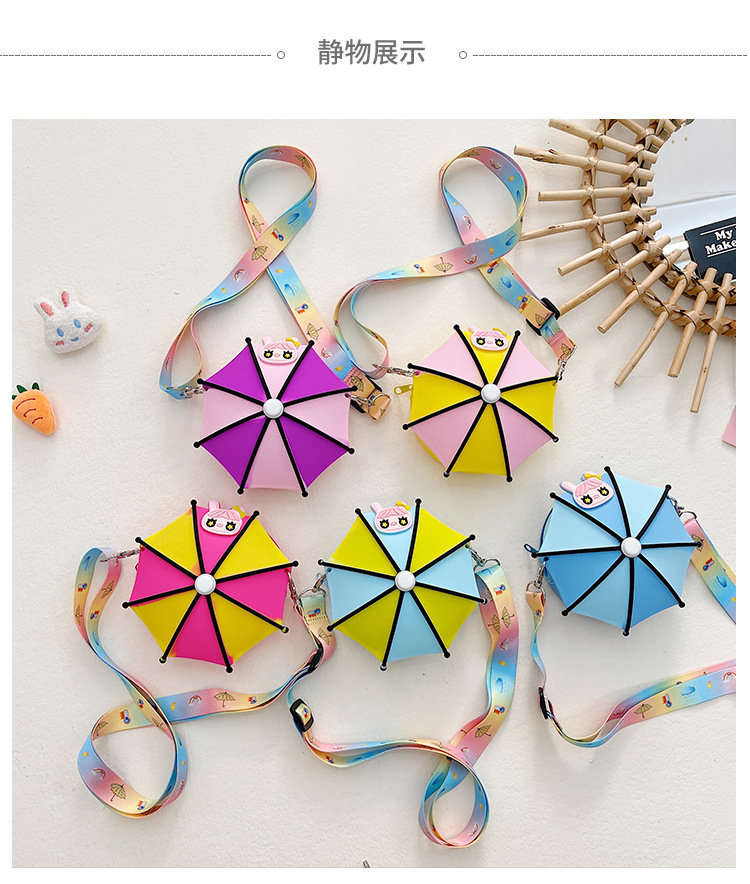 Umbrella Stitching Children Coin Purse 2021 Autumn and Winter New Color Silicone Baby New Year Gift Decoration Bag Wholesale Umbrella Stitching Children Coin Purse 2021 Autumn and Winter New Color Silicone Baby New Year Gift Decoration Bag Wholesale