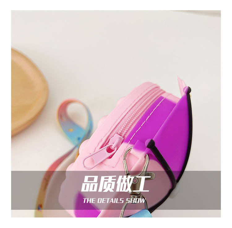 Umbrella Stitching Children Coin Purse 2021 Autumn and Winter New Color Silicone Baby New Year Gift Decoration Bag Wholesale Umbrella Stitching Children Coin Purse 2021 Autumn and Winter New Color Silicone Baby New Year Gift Decoration Bag Wholesale