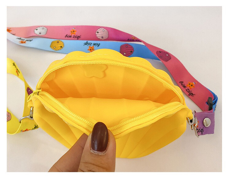 Foreign Trade Exclusive Children's Bag Girl's Crossbody Bag Fashion Trendy Silicone Small Bag All-Matching Baby Girl Coin Purse Foreign Trade Exclusive Children's Bag Girl's Crossbody Bag Fashion Trendy Silicone Small Bag All-Matching Baby Girl Coin Purse