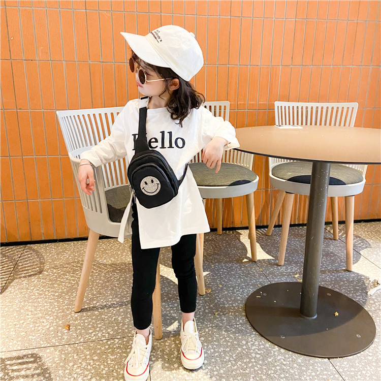 2021 Summer New Children's Bags Oxford Cloth Diamond Smiley Face Slanted Chest Bag Boys and Girls Fashion Shoulder Coin Purse 2021 Summer New Children's Bags Oxford Cloth Diamond Smiley Face Slanted Chest Bag Boys and Girls Fashion Shoulder Coin Purse