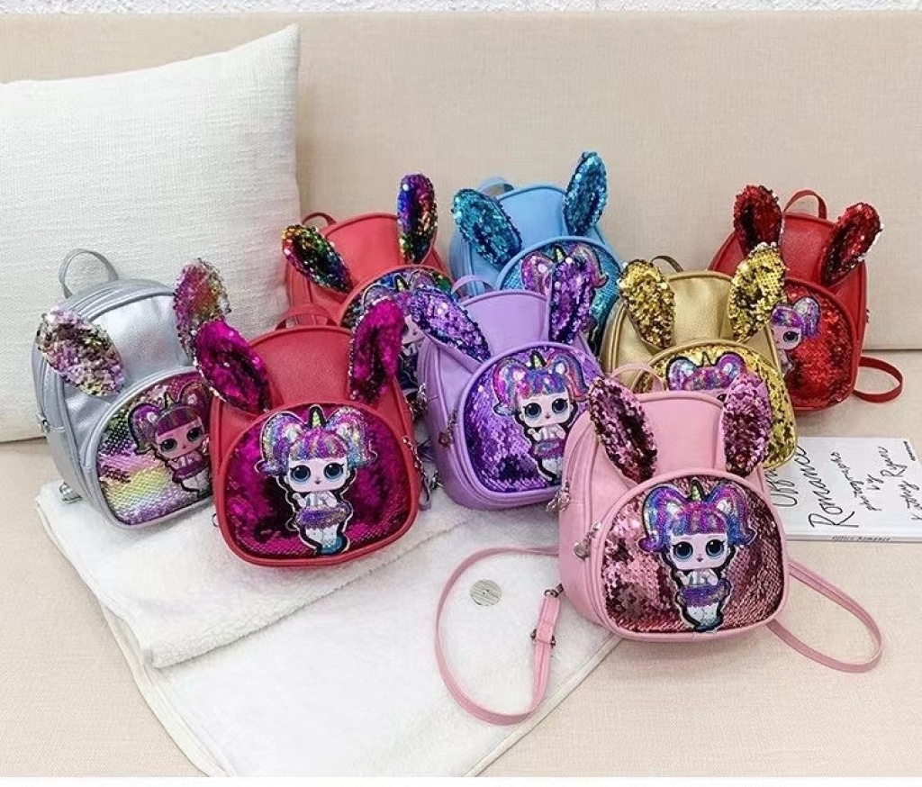 New Cartoon Children 'S Bag Cute Unicorn Sequined Baby Girl Accessories Coin Purse Mini Girl 'S Crossbody Bag New Cartoon Children 'S Bag Cute Unicorn Sequined Baby Girl Accessories Coin Purse Mini Girl 'S Crossbody Bag