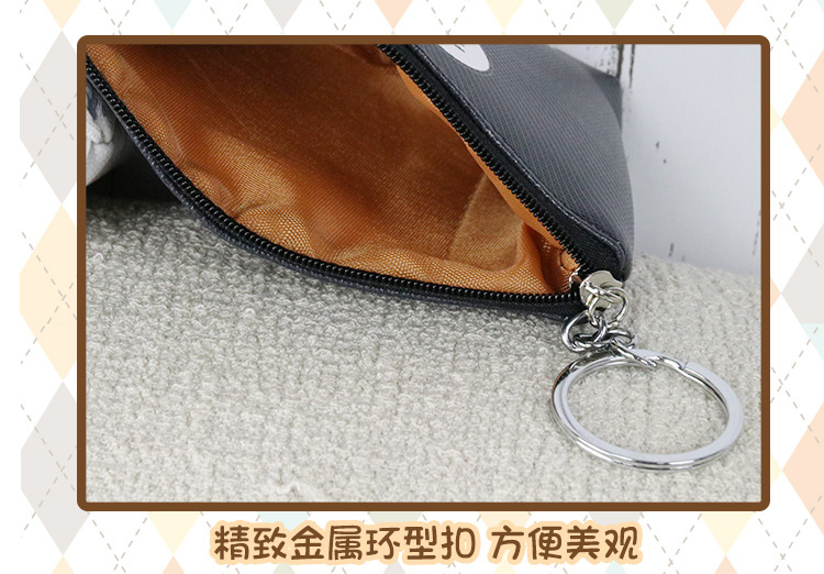 Cartoon Animation Coin Purse Date A Live REM Kimetsu No Yaiba Sora FGO Sakura Coin Bag Key Card Holder