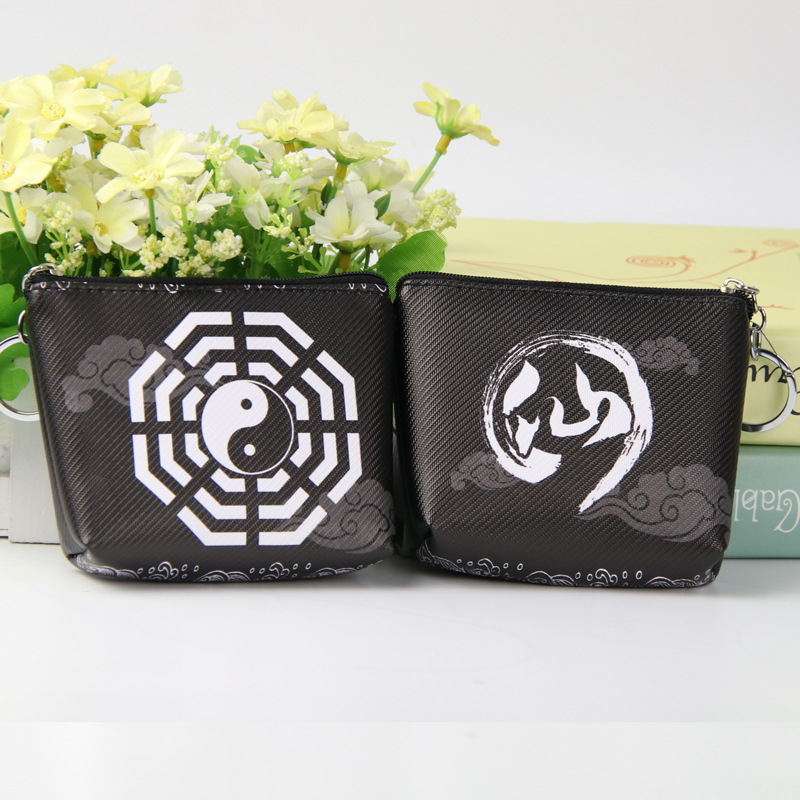 Cartoon Animation Coin Purse Date A Live REM Kimetsu No Yaiba Sora FGO Sakura Coin Bag Key Card Holder