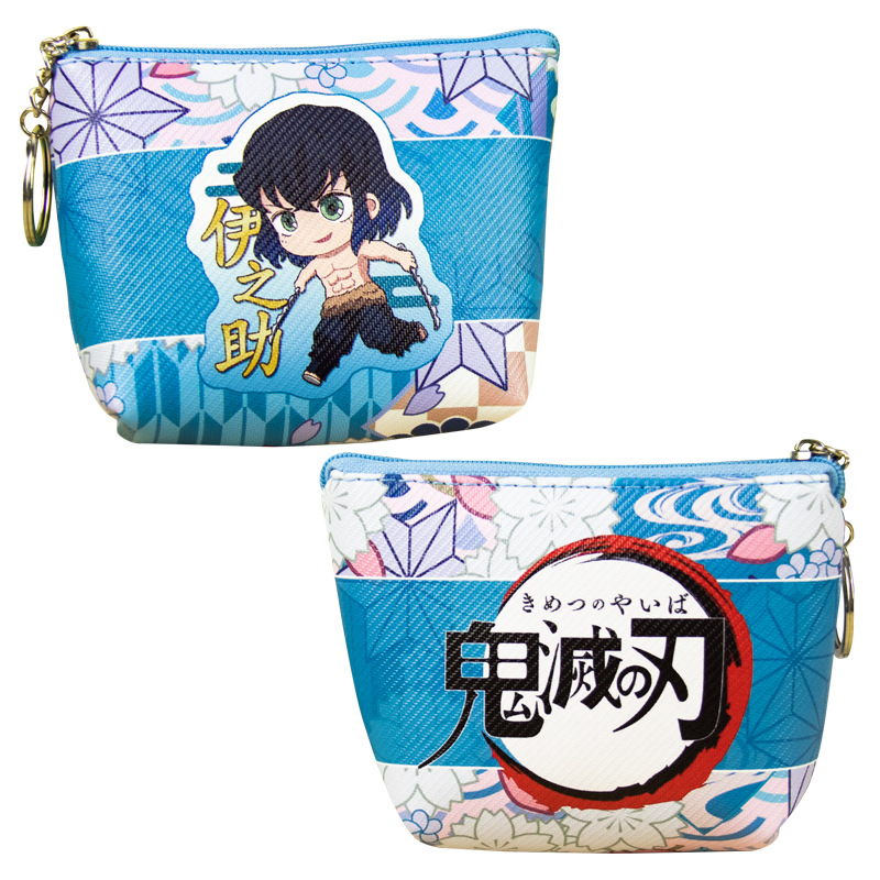 Cartoon Animation Coin Purse Date A Live REM Kimetsu No Yaiba Sora FGO Sakura Coin Bag Key Card Holder