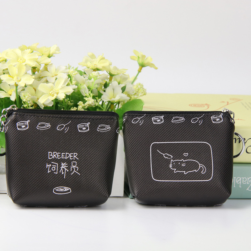 Cartoon Animation Coin Purse Date A Live REM Kimetsu No Yaiba Sora FGO Sakura Coin Bag Key Card Holder