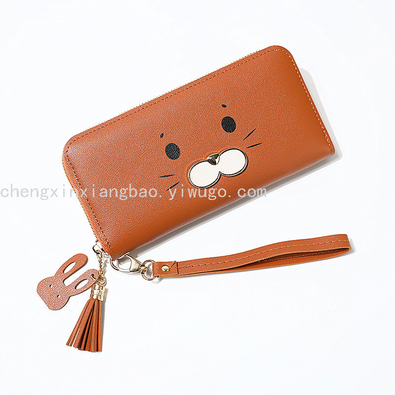 Trendy Women&#039;s Bags Single-Pull Bag Women&#039;s Wallet Small Seal Lady Hand-Carrying Wallet Hot Sale Coin Purse Women&#039;s Bag