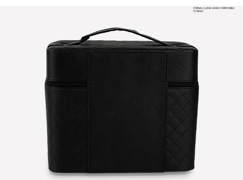 Korean-Style Multi-Layer Large Capacity Korean Cosmetic Bag Storage Box Jewelry Storage Box Portable Travel Storage Bag Cosmetic Case Korean-Style Multi-Layer Large Capacity Korean Cosmetic Bag Storage Box Jewelry Storage Box Portable Travel Storage Bag Cosmetic Case