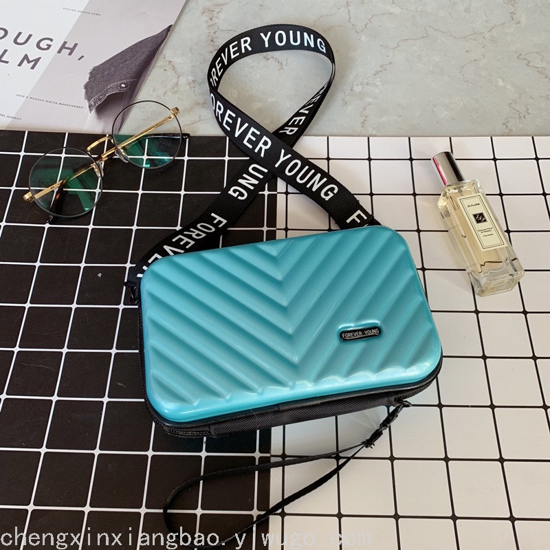 New V Pattern Pc Hard Case Storage Cosmetic Bag Luggage Portable Travel Cosmetic Case Crossbody Shoulder Bag New V Pattern Pc Hard Case Storage Cosmetic Bag Luggage Portable Travel Cosmetic Case Crossbody Shoulder Bag