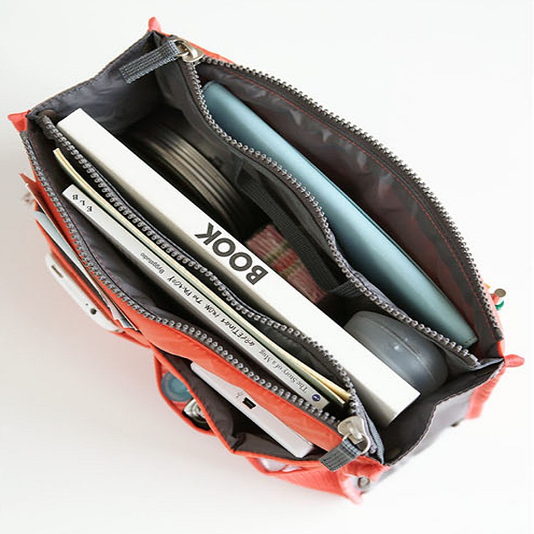South Korean version with double zipper cosmetic bag desk storige bag South Korean version with double zipper cosmetic bag desk storige bag