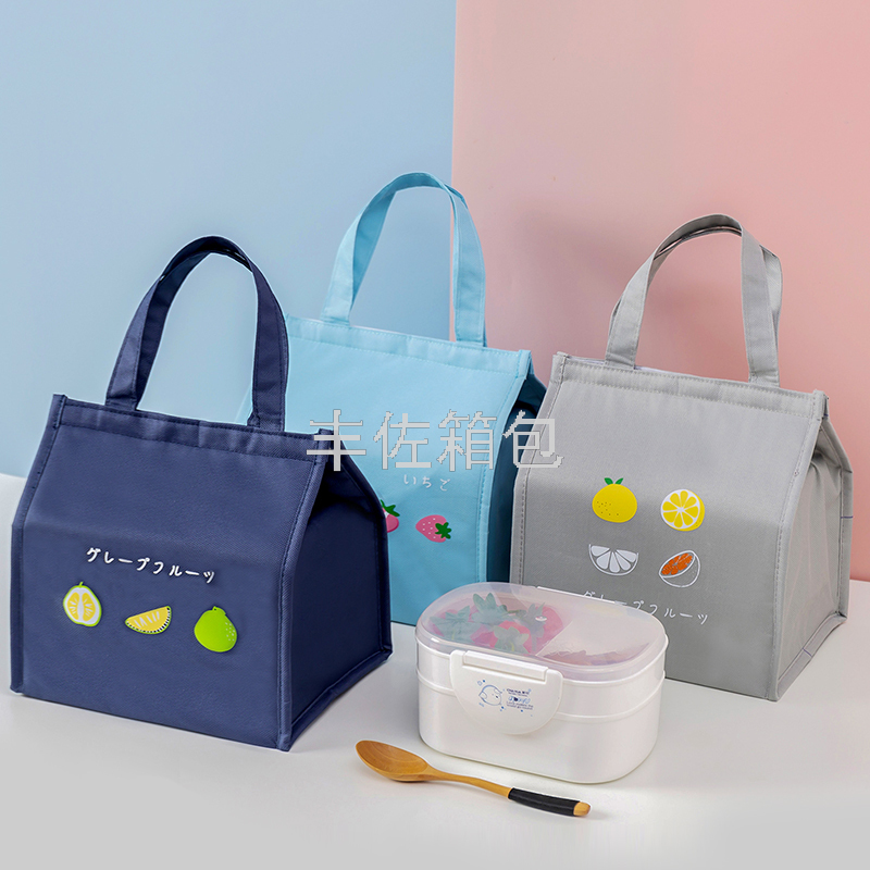 New Handbag Lunch Bag Bento  Bag Waterproof Take-out Insulated Bag Fashion Ice Bag Lunch Thermal Bag 